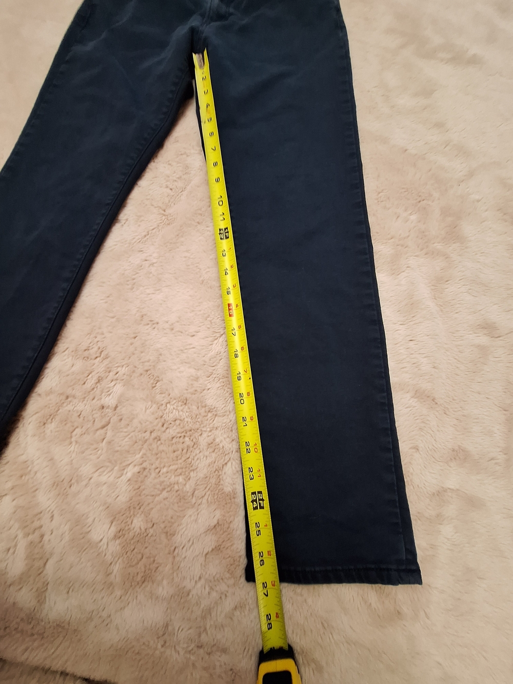 Mens Navy Blue Banana Republic Denim Travel Jeans 30X30 Slim Fit - Picture 6 of 13